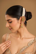 Gold-Plated Full-Ear Jhumka Earrings