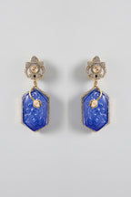 Azure Heirloom Danglers