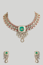 Mother of Pearl Bridal Necklace Set