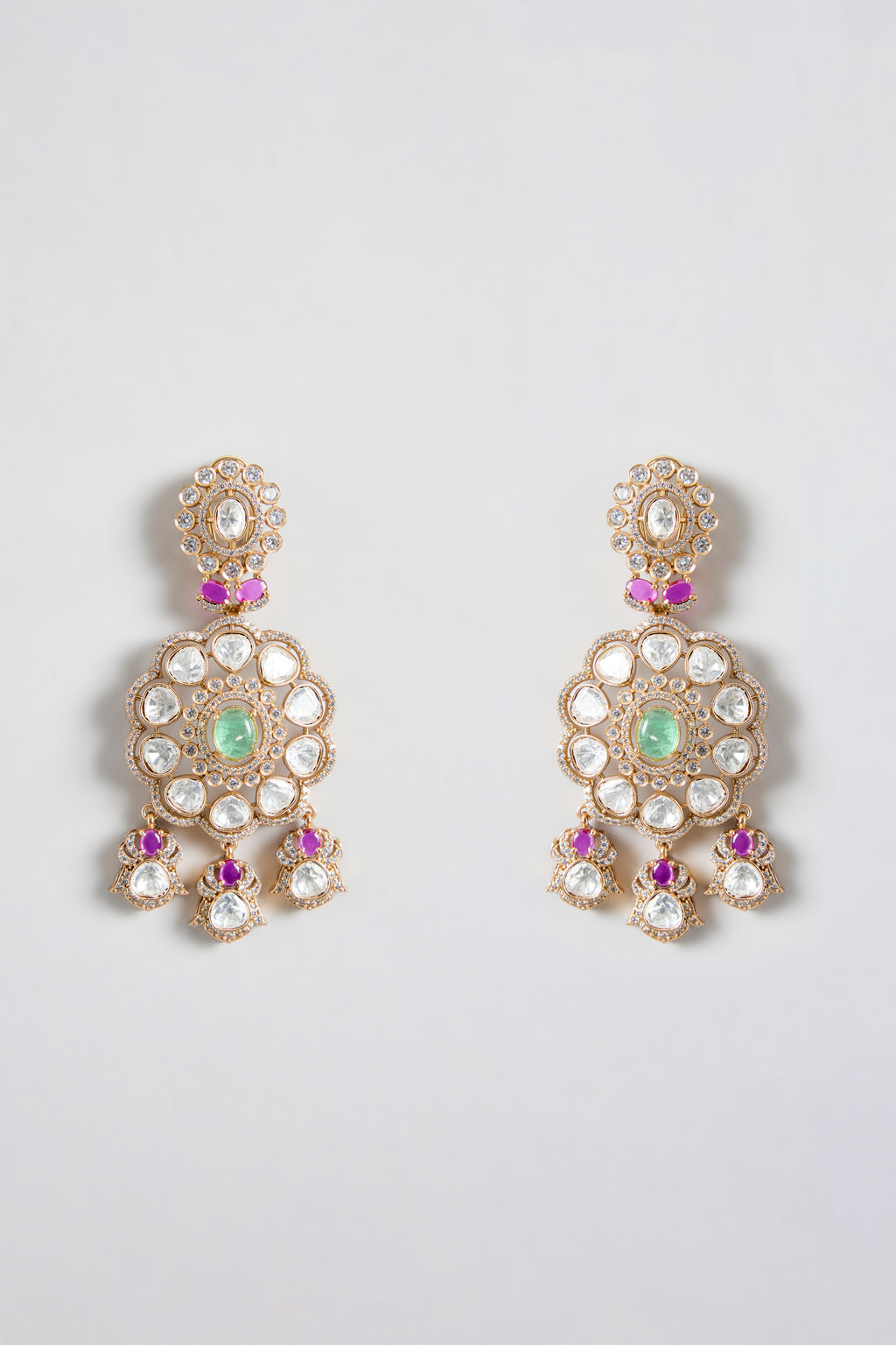 Royal Moissanite Bridal Choker Set